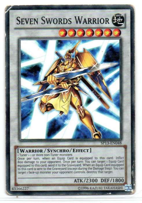 Yu-Gi-Oh! - Seven Swords Warrior - Common - Star Pack 2013 (SP13-EN048)