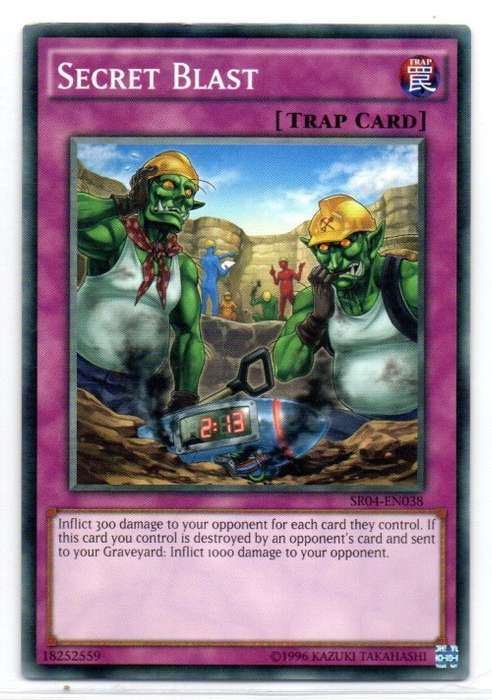 Yu-Gi-Oh! - Secret Blast - Common - Dinosmasher`s Fury Structure Deck (SR04-EN038)