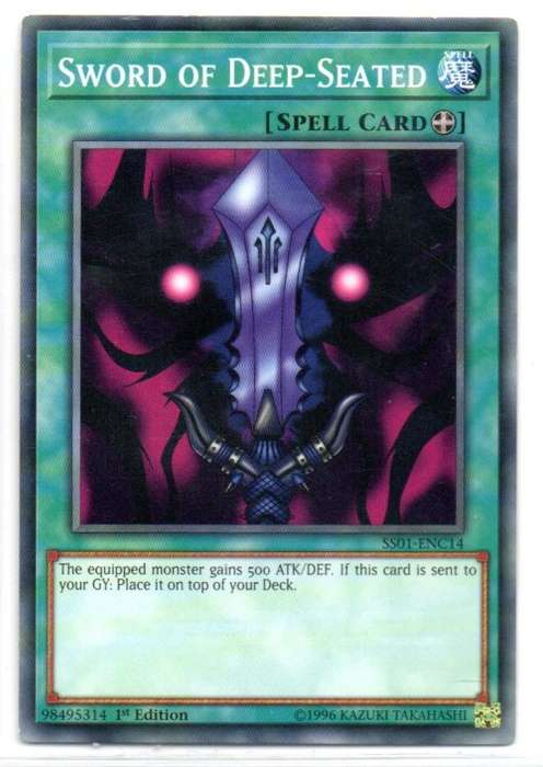 Yu-Gi-Oh! - Sword of Deep-Seated - 1st Ed/Common - Speed Duel Starter Decks: Destiny Masters (SS01-E