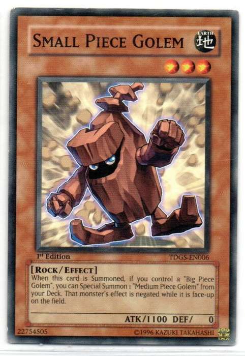 Yu-Gi-Oh! - Small Piece Golem - 1st Ed/Common - The Duelist Genesis (TDGS-EN006)