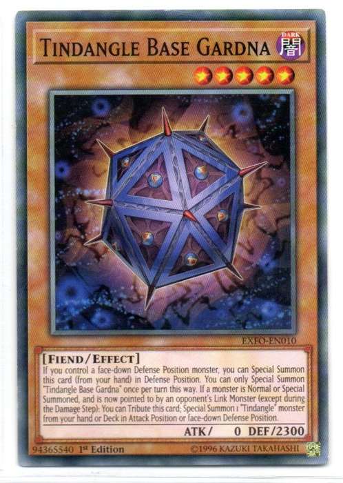 Yu-Gi-Oh! - Tindangle Base Gardna - 1st Ed/Common - Extreme Force (EXFO-EN010)