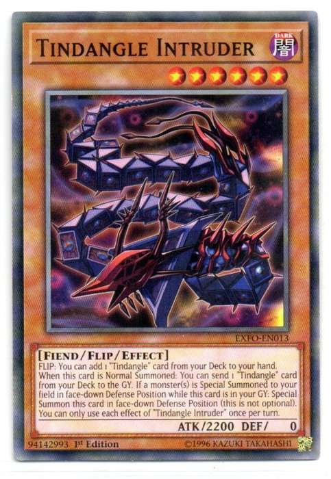 Yu-Gi-Oh! - Tindangle Intruder - 1st Ed/Common - Extreme Force (EXFO-EN013)