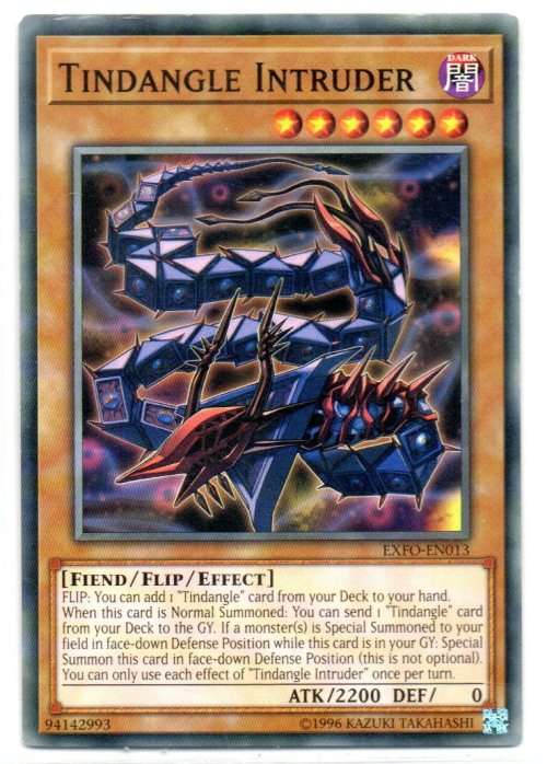 Yu-Gi-Oh! - Tindangle Intruder - Common - Extreme Force (EXFO-EN013)