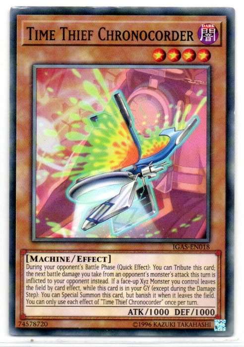 Yu-Gi-Oh! - Time Thief Chronocorder - Common - Ignition Assault (IGAS-EN018)