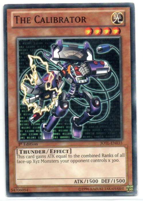 Yu-Gi-Oh! - The Calibrator - 1st Ed/Common - Judgment of the Light (JOTL-EN035)