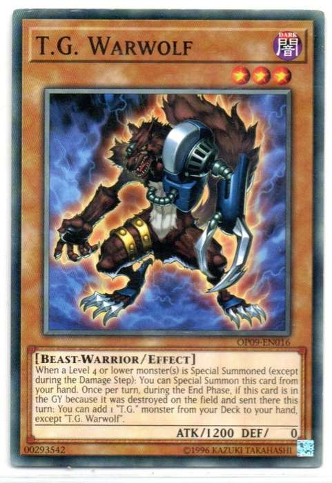 Yu-Gi-Oh! - T.G. Warwolf - Common - OTS Tournament Pack 9 (OP09-EN016)