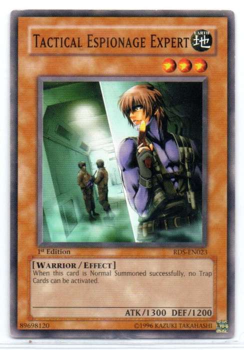 Yu-Gi-Oh! - Tactical Espionage Expert - 1st Ed/Common - Rise of Destiny (RDS-EN023)