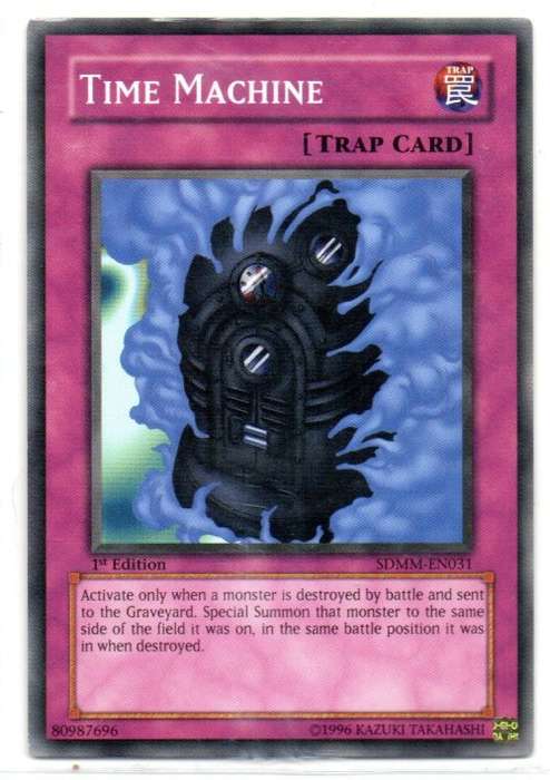 Yu-Gi-Oh! - Time Machine - 1st Ed/Common - Machina Mayhem Structure Deck (SDMM-EN031)