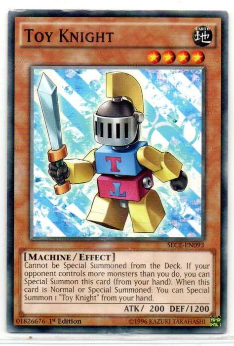 Yu-Gi-Oh! - Toy Knight - 1st Ed/Common - Secrets of Eternity (SECE-EN093)