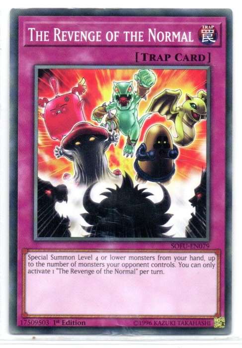 Yu-Gi-Oh! - The Revenge of the Normal - 1st Ed/Common - Soul Fusion (SOFU-EN079)