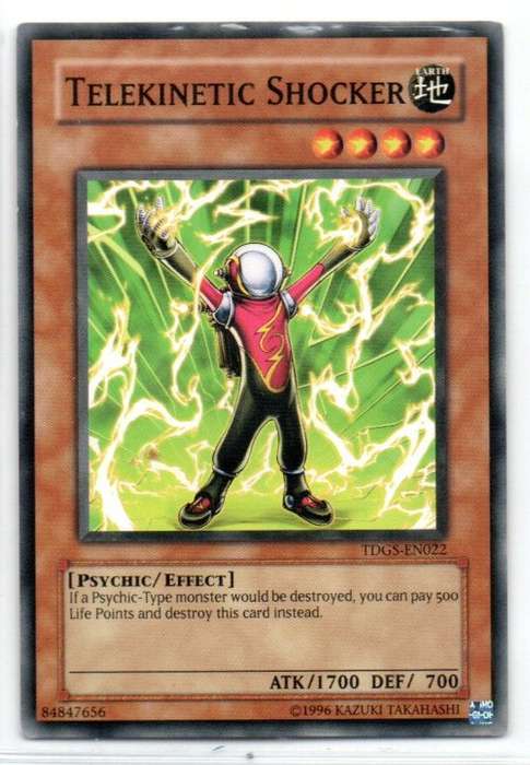 Yu-Gi-Oh! - Telekinetic Shocker - Common - The Duelist Genesis (TDGS-EN022)