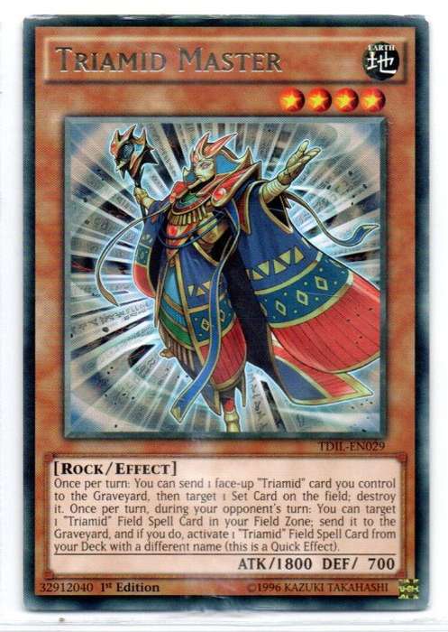 Yu-Gi-Oh! - Triamid Master - 1st Ed/Rare - The Dark Illusion (TDIL-EN029)