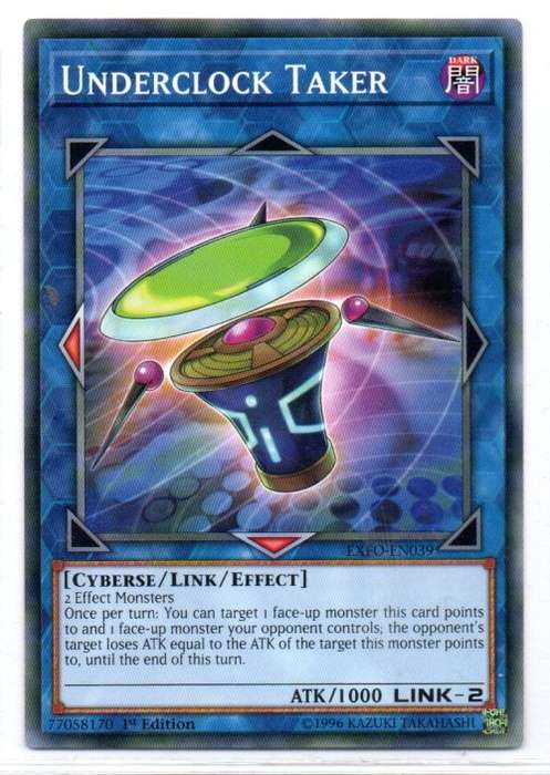 Yu-Gi-Oh! - Underclock Taker - 1st Ed/Common - (EXFO-EN039)