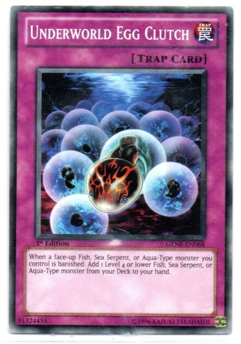 Yu-Gi-Oh! - Underworld Egg Clutch - 1st Ed/Common - Generation Force (GENF-EN068)