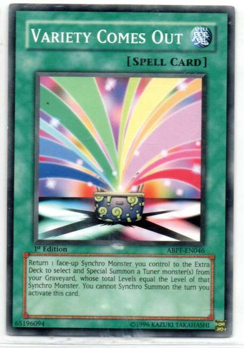 Yu-Gi-Oh! - Variety Comes Out - 1st Ed/Common - Absolute Powerforce (ABPF-EN046)