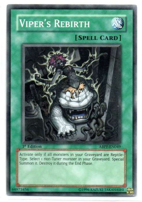 Yu-Gi-Oh! - Viper`s Rebirth - 1st Ed/Common - Absolute Powerforce (ABPF-EN049)