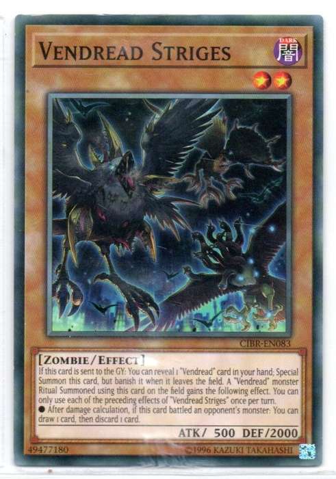 Yu-Gi-Oh! - Vendread Striges - Common - Circuit Break (CIBR-EN083)