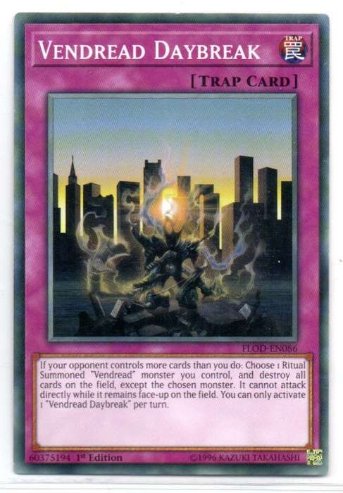 Yu-Gi-Oh! - Vendread Daybreak - 1st Ed/Common - Flames of Destruction (FLOD-EN086)