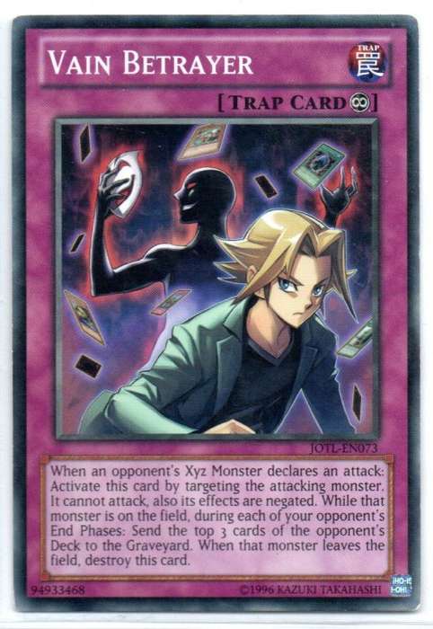 Yu-Gi-Oh! - Vain Betrayer - Common - Judgment of the Light (JOTL-EN073)