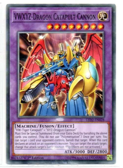 Yu-Gi-Oh! - VWXYZ-Dragon Catapult Cannon - 1st Ed/Common - Legendary Duelists: Ancient Millennium (L