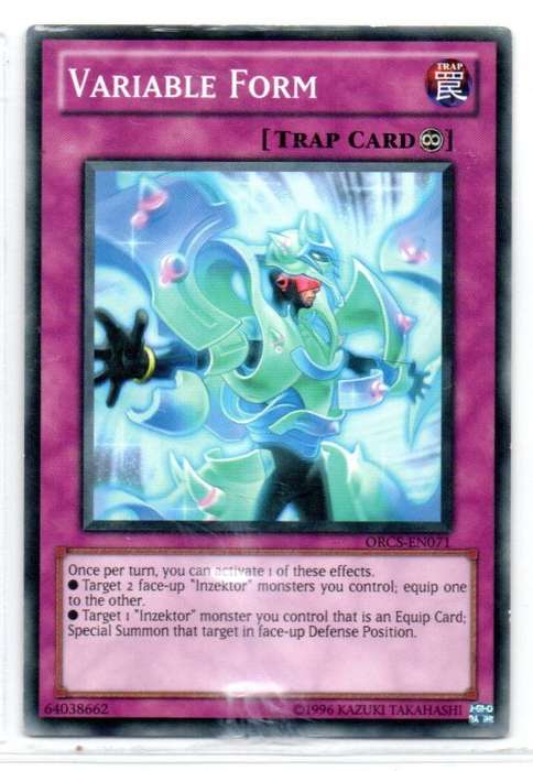 Yu-Gi-Oh! - Variable Form - Common - Order of Chaos (ORCS-EN071)