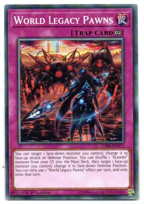 Yu-Gi-Oh! - World Legacy Pawns - 1st Ed/Common - Circuit Break (CIBR-EN073)