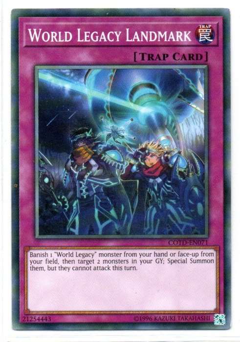 Yu-Gi-Oh! - World Legacy Landmark - Common - Code of the Duelist (COTD-EN071)
