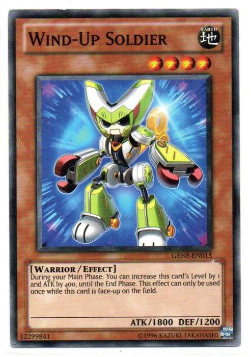 Yu-Gi-Oh! - Wind-Up Soldier - Common - Generation Force (GENF-EN013)