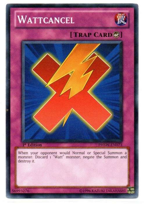 Yu-Gi-Oh! - Wattcancel - 1st Ed/Common - Photon Shockwave (PHSW-EN073)