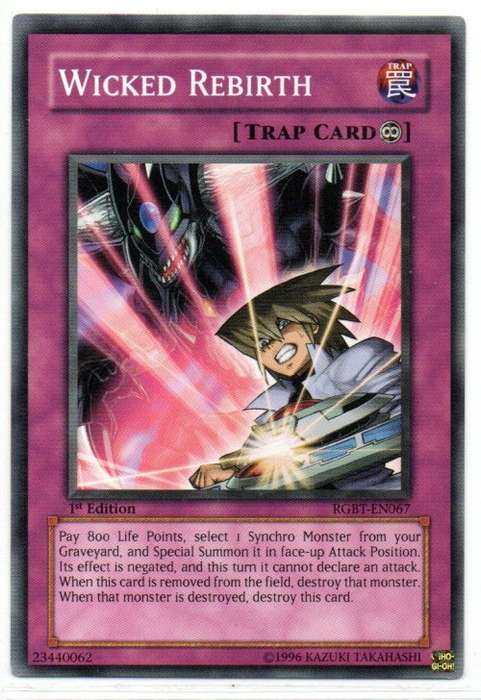Yu-Gi-Oh! - Wicked Rebirth - 1st Ed/Common - Raging Battle (RGBT-EN067)
