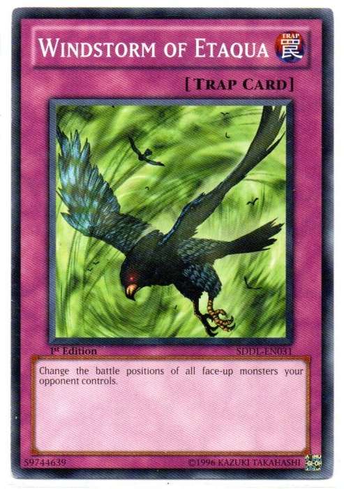 Yu-Gi-Oh! - Windstorm of Etaqua - 1st Ed/Common - Dragunity Legion Structure Deck (SDDL-EN031)