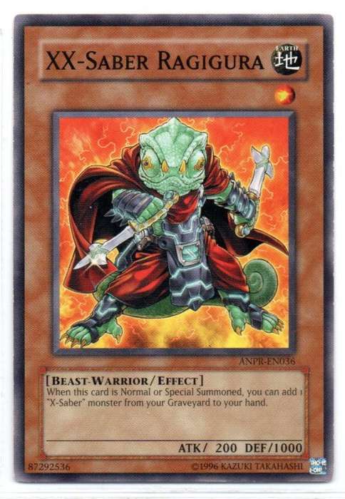 Yu-Gi-Oh! - XX-Saber Ragigura - Common - Ancient Prophecy (ANPR-EN036)