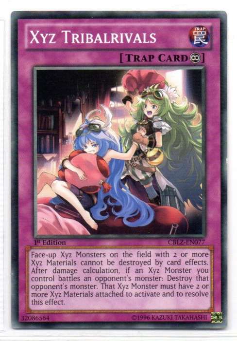Yu-Gi-Oh! - Xyz Tribalrivals - 1st Ed/Common - Cosmo Blazer (CBLZ-EN077)
