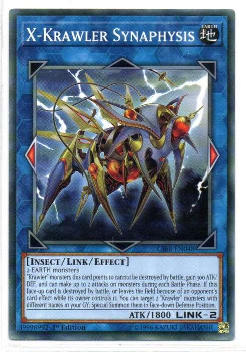 Yu-Gi-Oh! - X-Krawler Synaphysis - 1st Ed/Common - Circuit Break (CIBR-EN048)