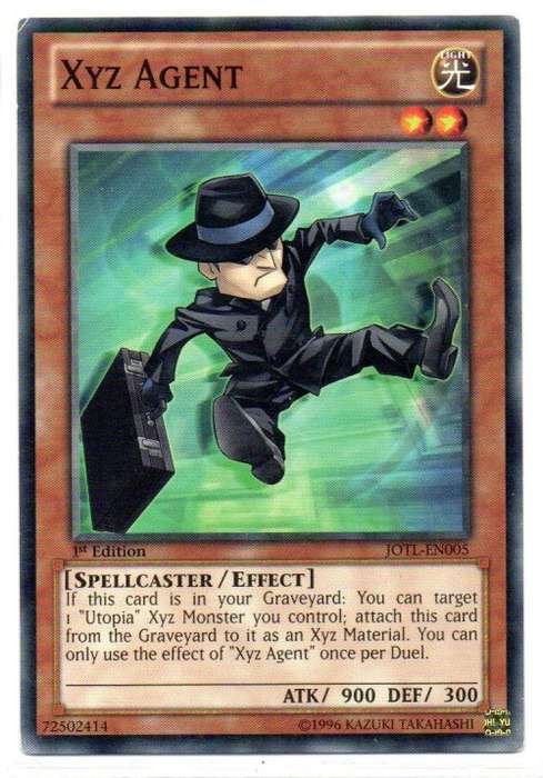 Yu-Gi-Oh! - Xyz Agent - 1st Ed/Common - Judgment of the Light (JOTL-EN005)