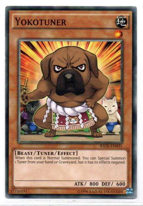 Yu-Gi-Oh! - Yokotuner - Common - Raging Tempest (RATE-EN031)
