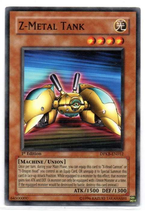 Yu-Gi-Oh! - Z-Metal Tank - 1st Ed/Common - Duelist Pack: Kaiba (DPKB-EN012)