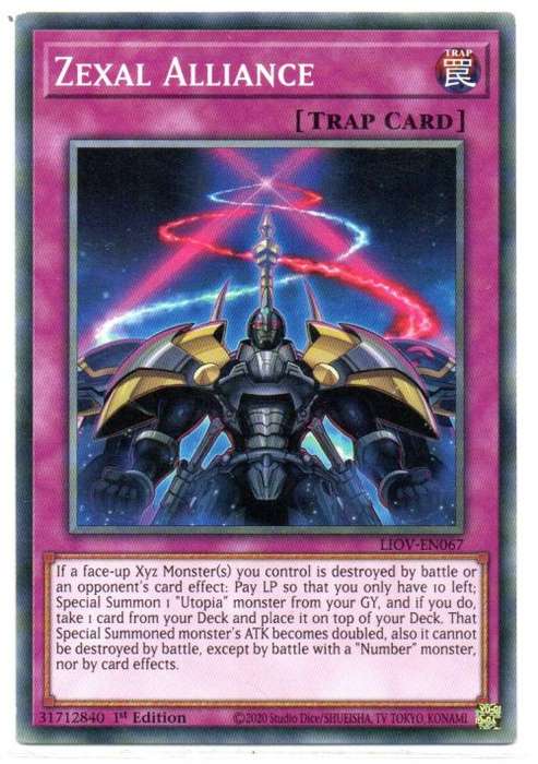 Yu-Gi-Oh! - Zexal Alliance - 1st Ed/Common - Lightning Overdrive (LIOV-EN067)