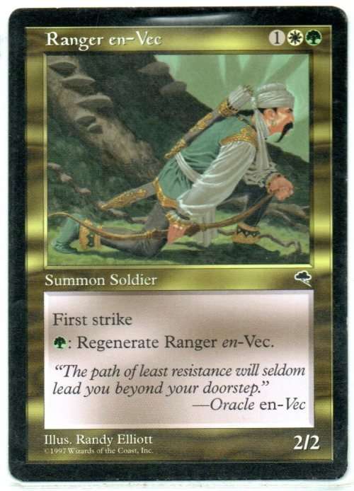 Magic The Gathering 1997 - Ranger en-Vee - Tempest