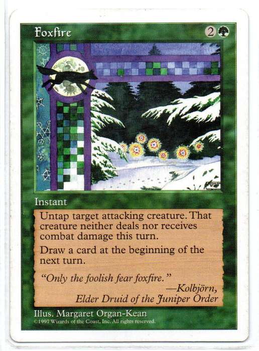 Magic The Gathering 1997 - Foxfire - Fifth Edition