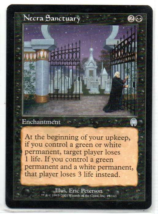 Magic The Gathering 2001 - Necra Sanctuary - Apocalypse