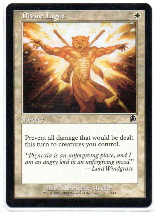 Magic The Gathering 2001 - Divine Light - Apocalypse