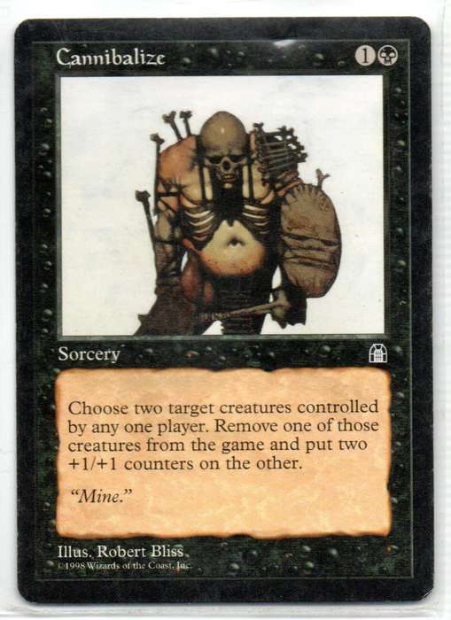 Magic The Gathering 1998 - Cannibalize - Stronghold