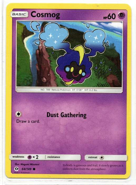 2017 Pokemon - SM Base Set - Cosmog 64/149 Common