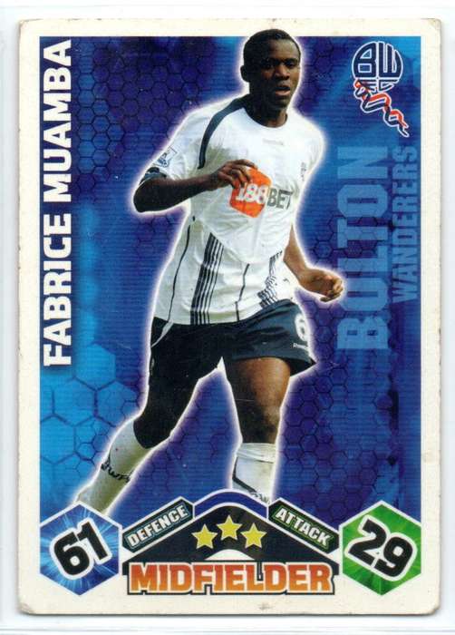 Topps Match Attax PL 2009/2010 - Bolton Wanderers - 5 Cards