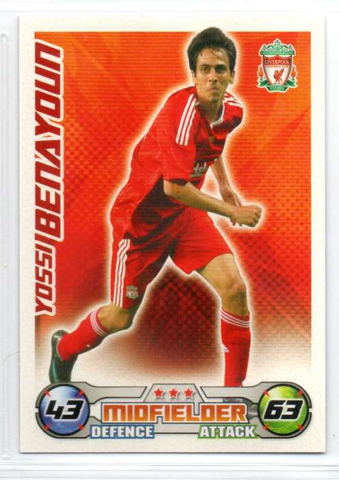 Topps Match Attax PL 2008/2009 - Liverpool FC - 18 Cards