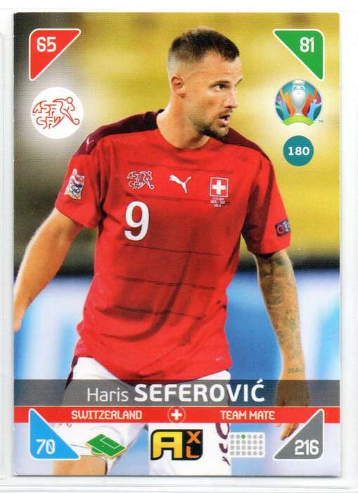 Panini UEFA Euro 2020 / XL Adrenalyn - Switzerland - 12 Cards
