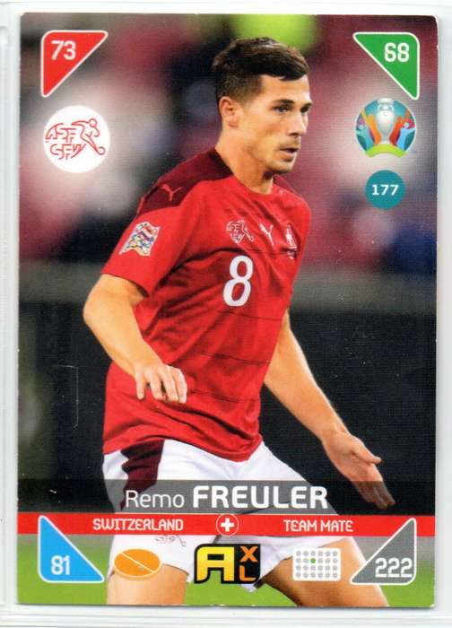 Panini UEFA Euro 2020 / XL Adrenalyn - Switzerland - 12 Cards