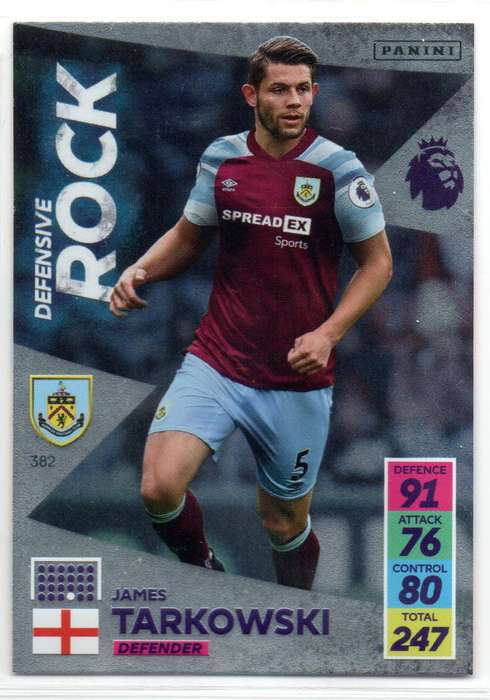 Panini Premier League 2021/22 / XL Adrenalyn - Burnley - 9 Cards
