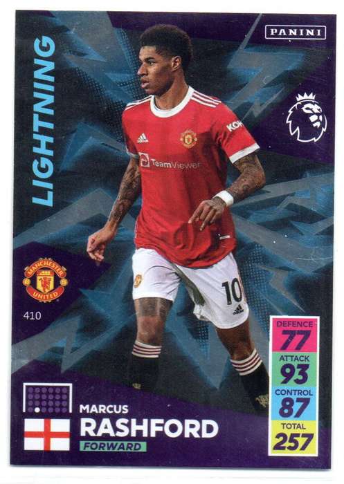 Panini Premier League 2021/22 / XL Adrenalyn - Manchester United - 6 Cards